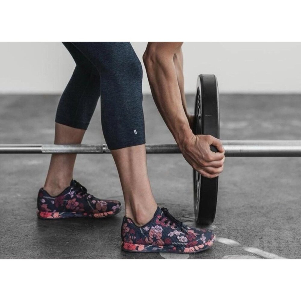 NoBull Project Trainer Sneakers Shoes Navy Cherry Blossom Women’s Sz 9 /Men 7.5 - Picture 9 of 9